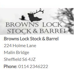 Browns Lock Stock & Barrel